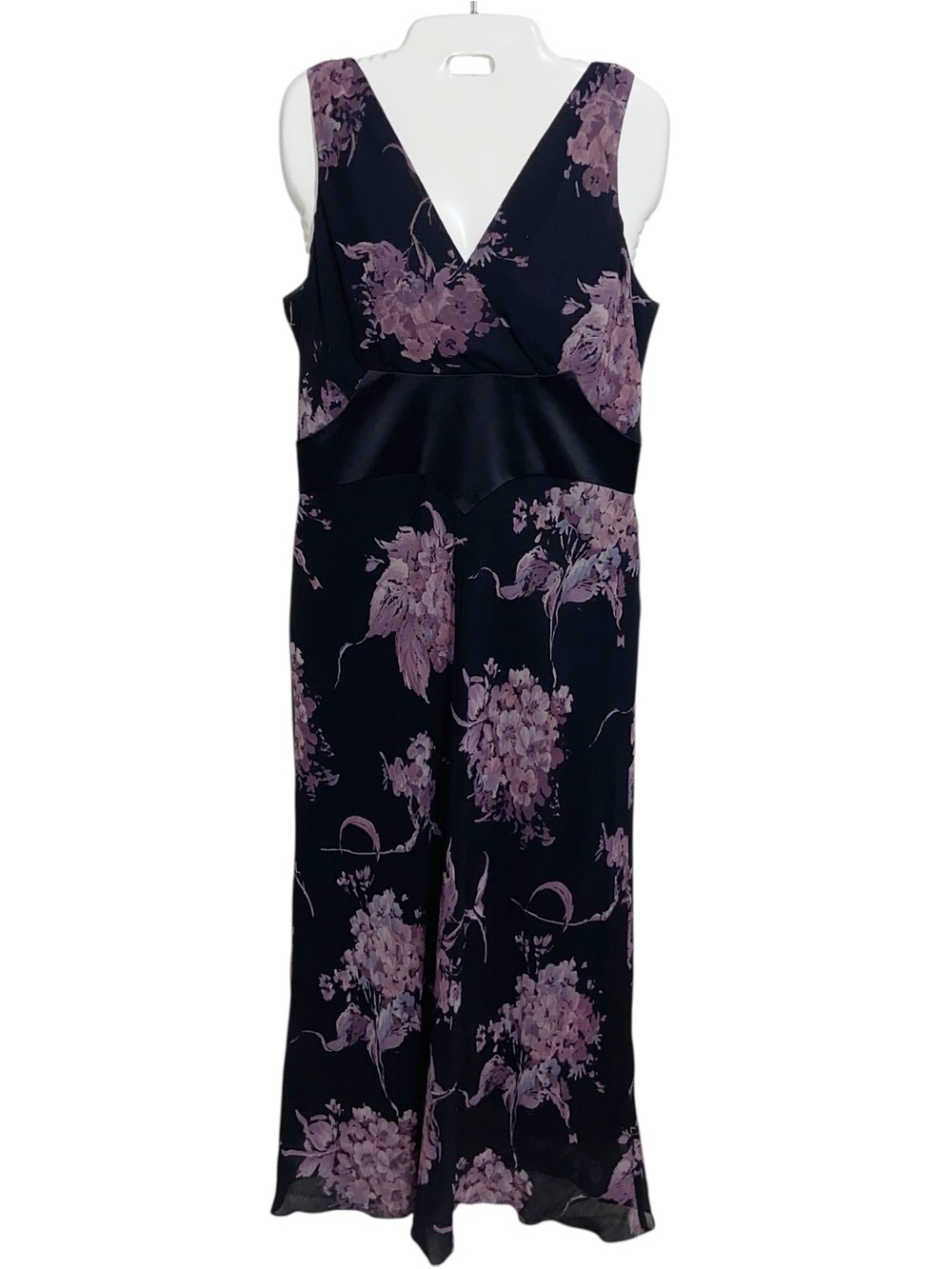 Jones New York Dress Womens Sz 10 Vintage 90s Y2K Midi Fairy Whimsigoth Grunge